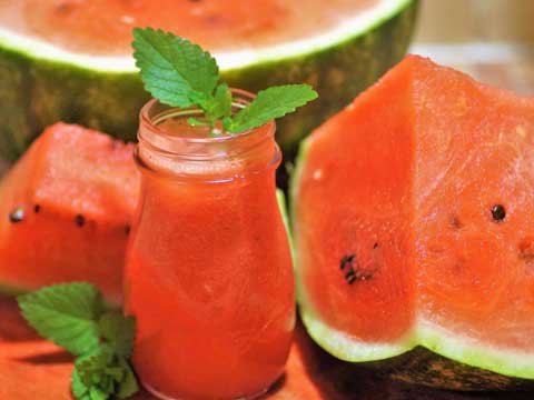 Watermeloensap Maken